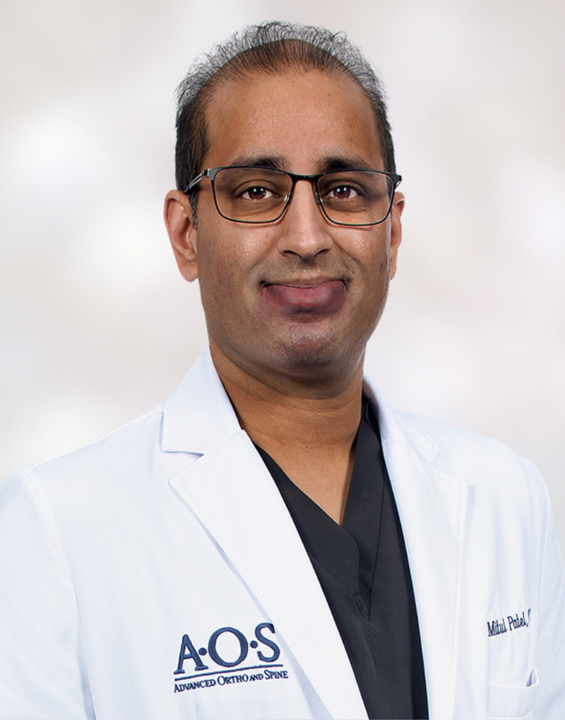 Mitul Patel, MD Orthopaedic Spine Surgeon Advanced Ortho & Spine